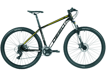 DEED Flame 295 H 40 zwart geel wit Shimano 24 sp