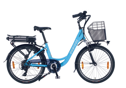 E- Vision Alegria D 38 cm / 24 inch wiel  Blauw 7 sp