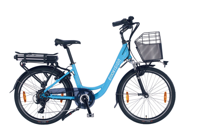 E- Vision Alegria D 38 cm / 24 inch wiel  Blauw 7 sp