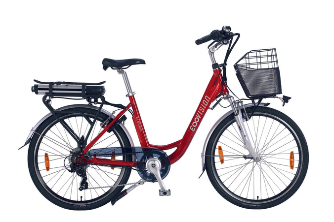 E- Vision Alegria D 46 cm / 26 inch wiel  rood 7 sp