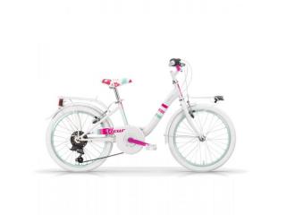 MBM, Fleur D30 cm wit  6 sp