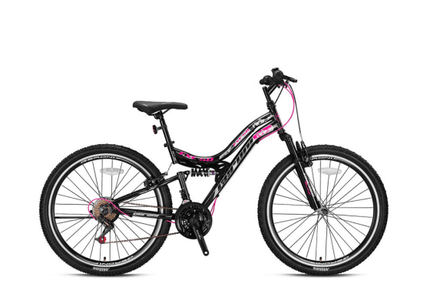 FXC 50  MTB D black pink shimano 21 sp