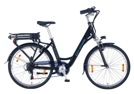 MBM Gironde D 46 cm 6 sp zwart 26 inch wiel