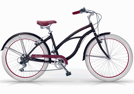 MBM Honolulu D 45 cm  6 sp zwart