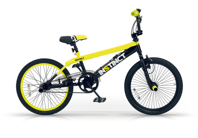 MBM Instinct  geel zwart 48 spaak