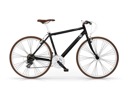 Life Fixed Gear 58 cm zwart shimano 21 sp