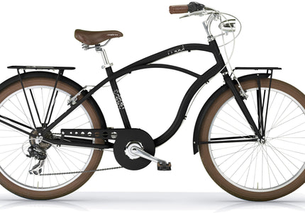 MBM Maui H 47cm 7 sp Mat Zwart