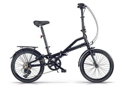 MBM Metro ALU 6 sp zwart