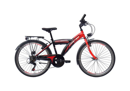 Wings Master  H 38 cm 6 sp zwart-rood