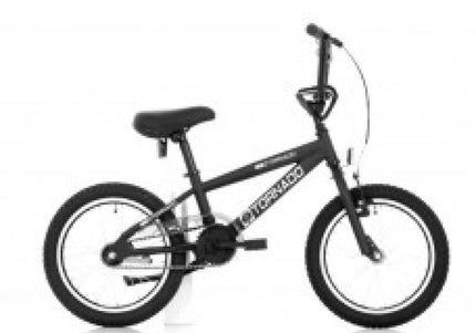 Tornado BMX mat zwart 16 inch