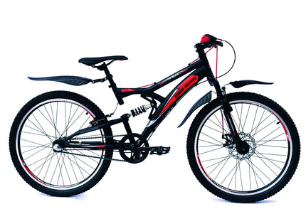 Magic Oberon H 38 cm zwart rood  nexus 3 CB