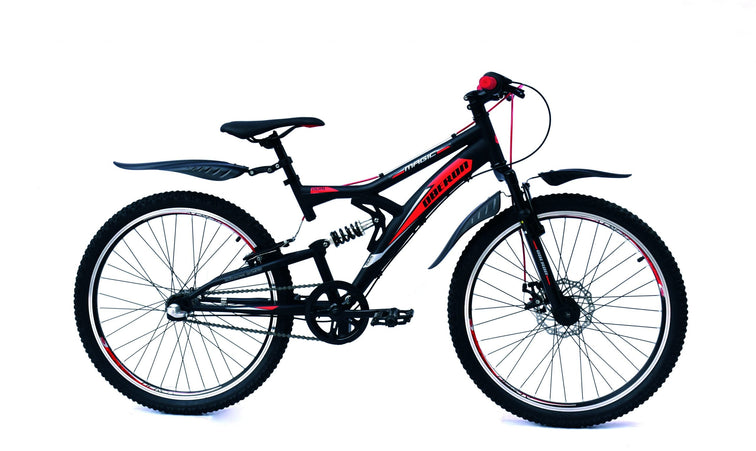 Magic Oberon H 38 cm zwart rood  nexus 3 CB