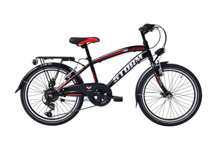 Wings Storm H 30 cm 6 sp   zwart rood