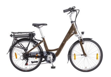 E- Vision Alsace D 38 cm / 24 inch wiel  Brons Zwart7 sp