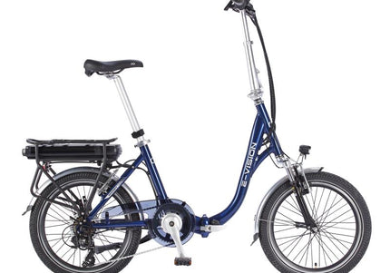 E-Vision Manet vouwfiets 35 cm 7 sp dark blue