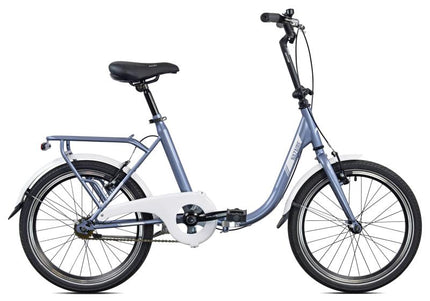Nazaire 20 inch  vrijloop + 2 handrem grijs