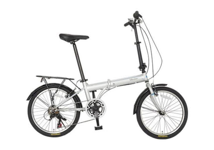 Wheelerz Folding 20 " zilver 6 speed derr